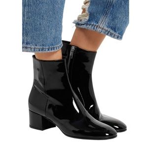 GIANVITO ROSSI Patent-leather ankle boots